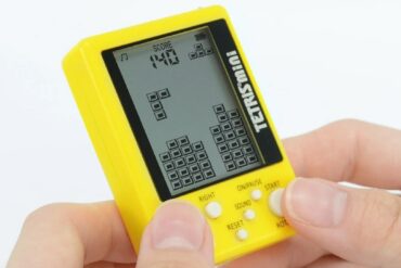 tetris mini portachiavi lcd