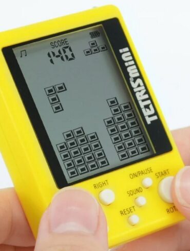 tetris mini portachiavi lcd